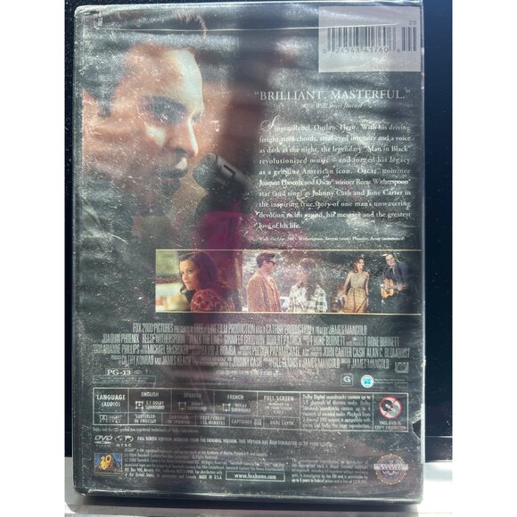 Walk The Line DVD Joaquin Phoenix Reese Witherspoon Full Screen - Picture 2 of 2